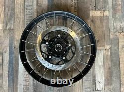 Royal Enfield Tubeless Spoked Wheel Kit Black Pair 450 Himalayan