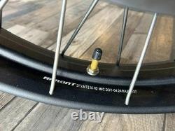 Royal Enfield Tubeless Spoked Wheel Kit Black Pair 450 Himalayan