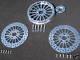 Super Spoke Pulley Withfront & Rear Ss Harley Rotors 84-92 Softail 70t 1 1/2 Belt