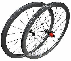 Sapim CX-Ray Carbon Clincher 56mm Wheel 700C U Road Bike Rim Front Rear UD Matt