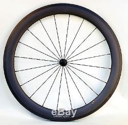 Sapim CX-Ray Carbon Clincher 56mm Wheel 700C U Road Bike Rim Front Rear UD Matt