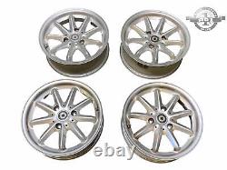 Set of 4 Alloy Wheels Front & Rear 9 Spoke Smart Car ForTwo 2008-2016 OEM