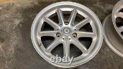 Set of 4 Alloy Wheels Front & Rear 9 Spoke Smart Car ForTwo 2008-2016 OEM