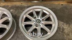 Set of 4 Alloy Wheels Front & Rear 9 Spoke Smart Car ForTwo 2008-2016 OEM