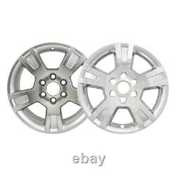 Set of 4 Front and Rear Chrome 5 Spoke 18 Wheel Skins for 2007-2014 GMC Acadia