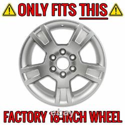 Set of 4 Front and Rear Chrome 5 Spoke 18 Wheel Skins for 2007-2014 GMC Acadia