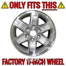 Set of 4 Front and Rear Chrome 6 Spoke 17 Wheel Skins for 10-14 GMC Savana 1500