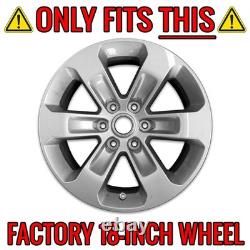 Set of 4 Front and Rear Chrome 6 Spoke 18 Wheel Skins for 2019-2021 Ram 1500