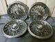 Set Of 4 Oem 1981-1988 Chevy Monte Carlo 14 Wire Spoke Hubcaps Wheel Covers