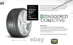 Silver Wheels Rims Tires Staggered Offset 255 35 20 275 35 20 Package Set Five 5