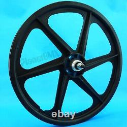 Skyway BMX 20 SIX SPOKE Tuff Wheels BLACK retro NEW wheelset sealed bearings