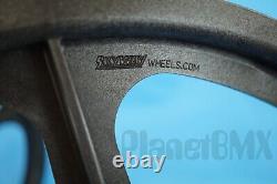 Skyway BMX 20 SIX SPOKE Tuff Wheels BLACK retro NEW wheelset sealed bearings