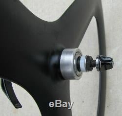 Specialized Carbon Tri-Spoke wheel by DuPont Front or Rear Clincher TT Triathlon