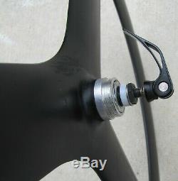 Specialized Carbon Tri-Spoke wheel by DuPont Front or Rear Clincher TT Triathlon