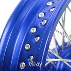 Spoke Front Rear Wheels Hub 16x3.5 for Harley Softail Fatboy FLSTF Deluxe FLSTN