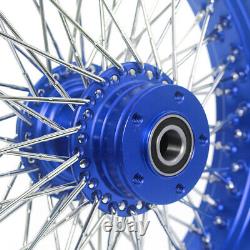Spoke Front Rear Wheels Hub 16x3.5 for Harley Softail Fatboy FLSTF Deluxe FLSTN