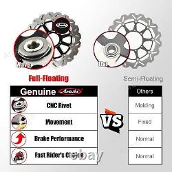 Spoke Wheel Front Rear Brake Discs For BMW R1100RT 1994-2001 R1100R 1995-2001