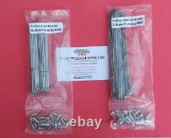 Spokes & Nuts Stainless Steel Bultaco Pursang Mk8 New Front And Rear Wheel Mk8