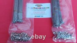 Spokes & Nuts Stainless Steel Bultaco Pursang Mk8 New Front And Rear Wheel Mk8