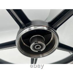 Sport Rims Honda C70 Passport 1 Pair Black With Bearing Bush 5 SPOKES 17 in