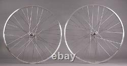 Sun M13 Silver Track Bike Fixed Gear Singlespeed Wheels Wheelset 32h DT Spokes