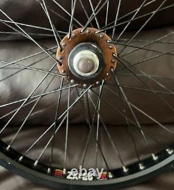 Sun Rims zx25 front/rear 48 Spoked Wheel Set USED