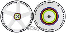 Superteam 56mm Front Five Spoke Wheels Dics Rear Wheels Road Bike Dics Wheelset