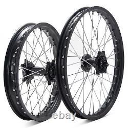 TARAZON 21+18 Spoke Front Rear Wheels Rims Hubs Set For Sur-Ron Ultra Bee 23-up