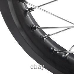 TARAZON 21+18 Spoke Front Rear Wheels Rims Hubs Set For Sur-Ron Ultra Bee 23-up