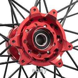 TARAZON 21x1.6 18x2.15 Front Rear Spoke Wheels Rims Hubs For Sur Ron Storm Bee