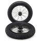 Tarazon 14 Spoke Front Rear Wheels Rims Hubs With Tire For Sur-ron Light Bee X