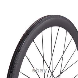 Tubuless Sapim CX Ray Spokes & Powerway R36 Bicycle 700C 50mm Road Bike Wheels