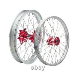 Tusk 1447520043 Impact Complete Front and Rear Wheel 1.60 x 21 / 2.15 x 19