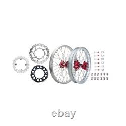 Tusk 1934950069 Impact Complete Front/Rear Wheel Package 1.60 x 21 / 2.15 x 19