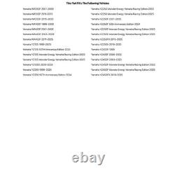 Tusk Front&Rear Wheel Set 17x3.50 Matte Black Rim/Silver Spoke/Magnesium