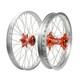 Tusk Imp Comp Front&rear Wheel 1.60x21/2.15x18 Silver Rim/silver Spoke/orange