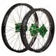 Tusk Imp. Comp Front&rear Wheel 1.60x21/2.15x19 Black Rim/silver Spoke/green Hub