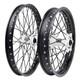 Tusk Imp. Front&rear Wheel 1.60x21/2.15x19 Black Rim/black Spoke/white Hub