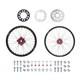 Tusk Impact Complete Front/rear Wheel Package 1.60 X 21 / 2.15 X 19 Black