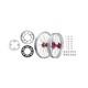 Tusk Impact Complete Front/rear Wheel Package For Honda Crf450r 2002-2003