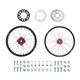 Tusk Impact Complete Front/rear Wheel Package For Yamaha Yz450f 2005