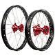 Tusk Impact Complete Front And Rear Wheel 1.40 X 17 / 1.60 X 14 Black