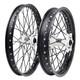 Tusk Impact Front&rear Wheel 1.60x21/2.15x18 Black Rim/black Spoke/white Hub