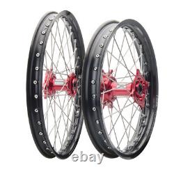 Tusk Wheel Set Wheels 18/21 Fits HONDA CR125R CR250R CRF250R CRF450R 1447520009