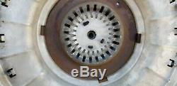Two 1986 to 1992 Cadillac Fleetwood Brougham wire spoke hubcap wheel covers