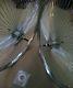 Two(2) Chrome 144 Spoke Beach Cruiser Bicycle Rims 26, Front & Rear, Set Of 2