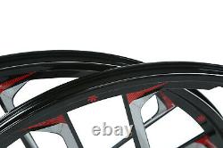 US Shipping 26 BMX Cruiser CNC 10 Spoke Rim Mag Alloy Bike Wheelset Disc Brake