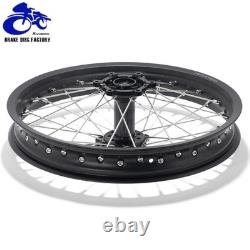 Ultra Bee 21x1.6 18x2.15 Spoke Front Rear Wheel Rims Hubs For Sur Ron Dirt Bike