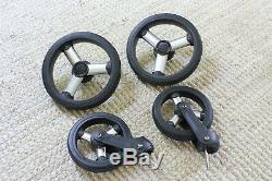 Uppababy vista stroller wheels front and rear tire lot three spoke rims