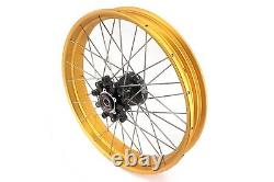 VMX 19'' 17'' Tubeless Spoke Aluminum Wheels Rims For BMW G310GS 2016-2022 Gold